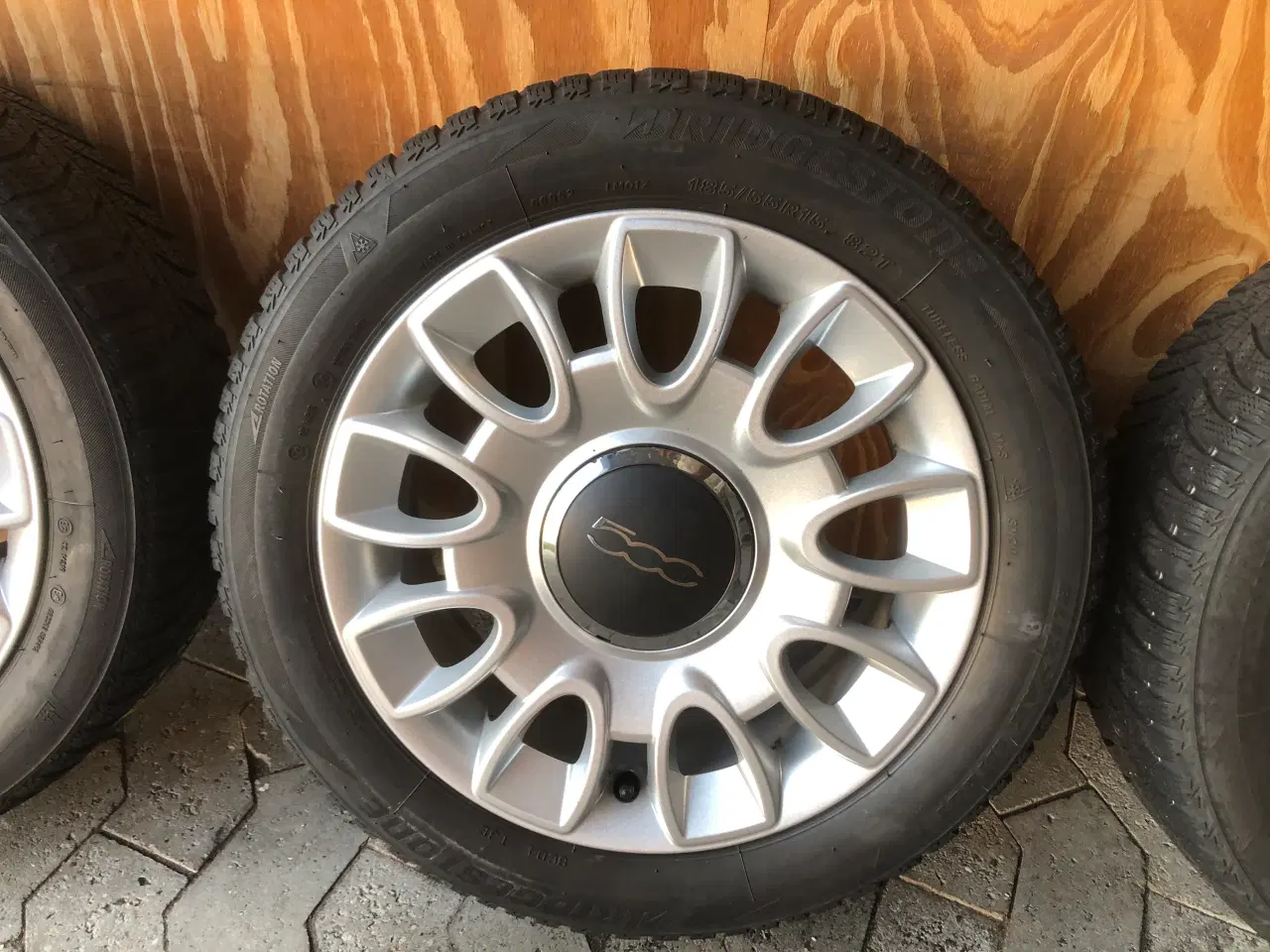 Billede 3 - Fiat 500 vinterhjul 