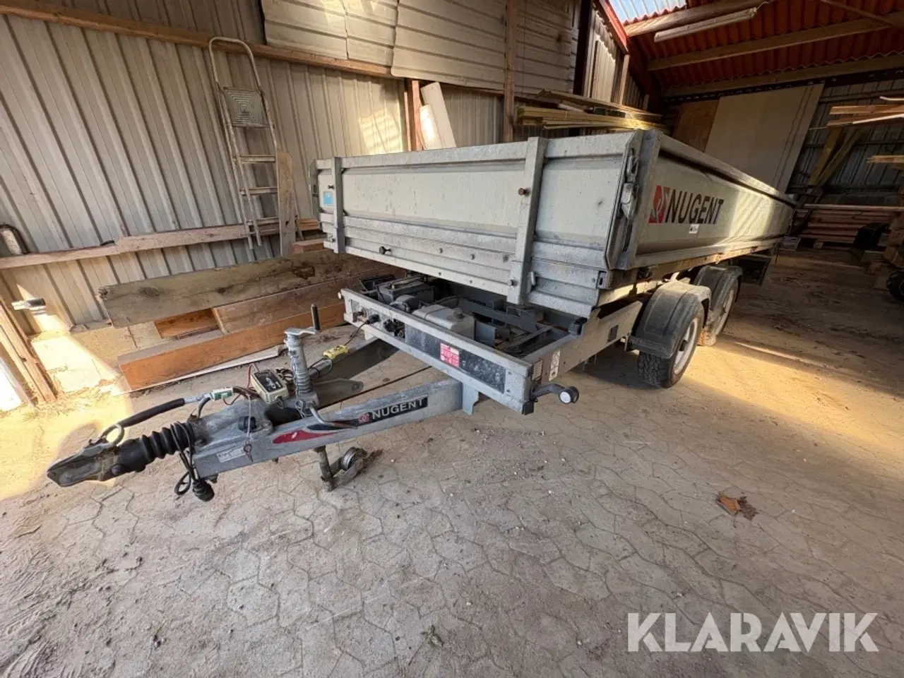 Billede 1 - Tiptrailer Nugent T3718H