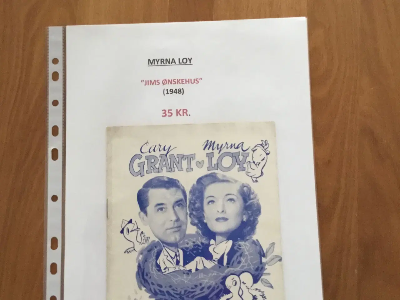Billede 6 - Filmprogrammer - Cary Grant - se Pris
