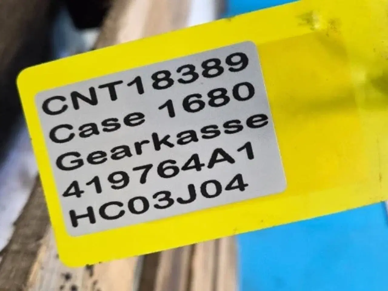 Billede 14 - Case 1680 Gearkasse 419764A1