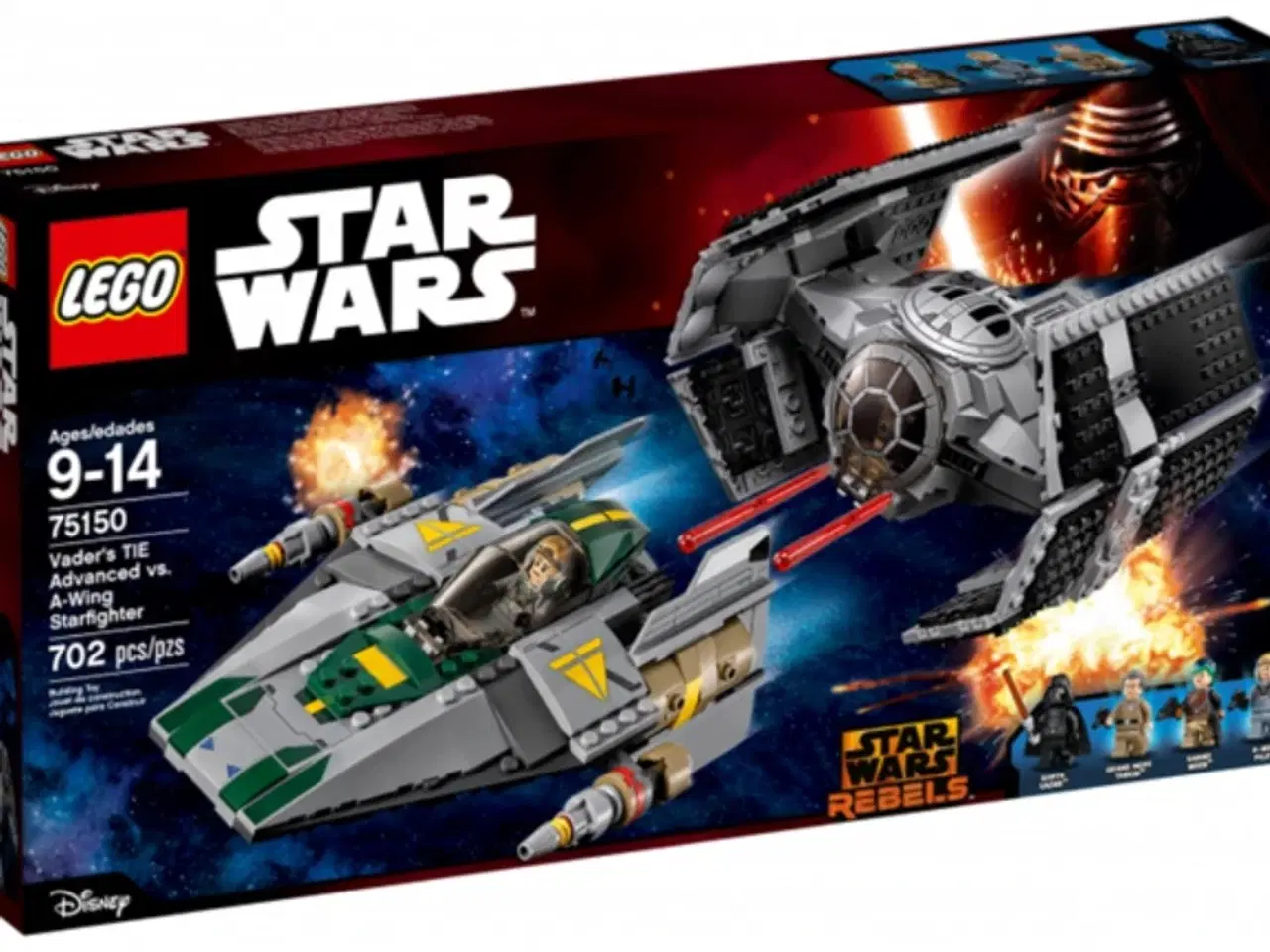 Billede 1 - Lego Star Wars 75150 Vader's TIE Advanced vs. A-wi