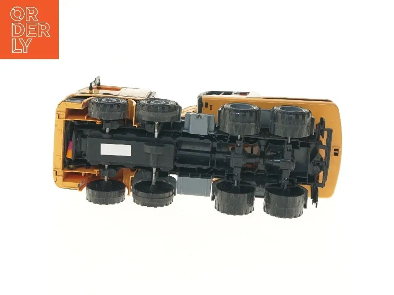 Billede 3 - Legetøj lastbil med gravemaskine (str. 35x33 cm)