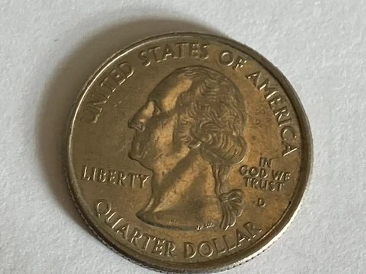 Billede 2 - Quarter Dollar 2001 Kentucky USA