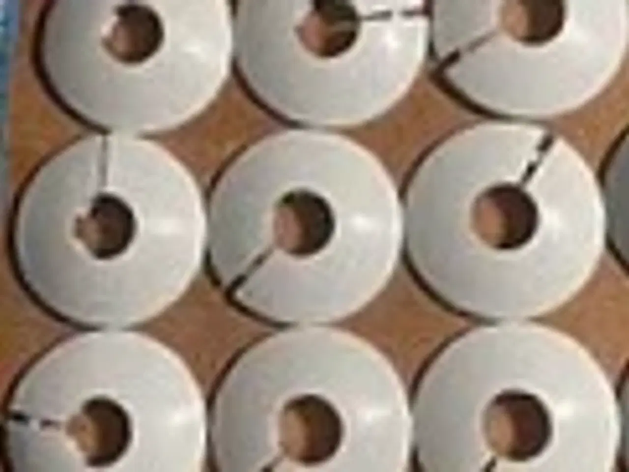 Billede 1 - Plastrosetter for 18 mm rør