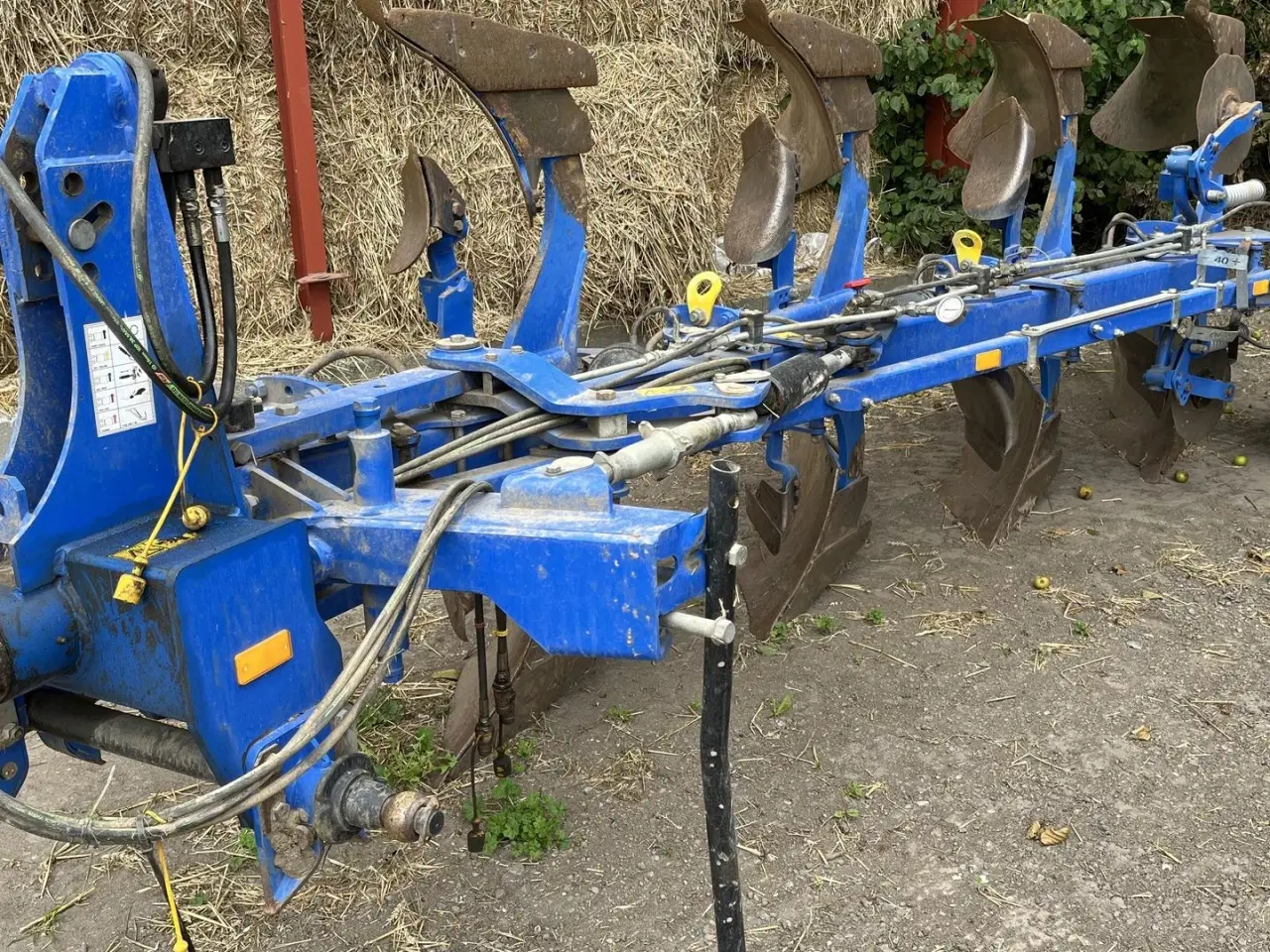 Billede 2 - New Holland Plov 4 F.  PMV Variabel 30-50 cm.