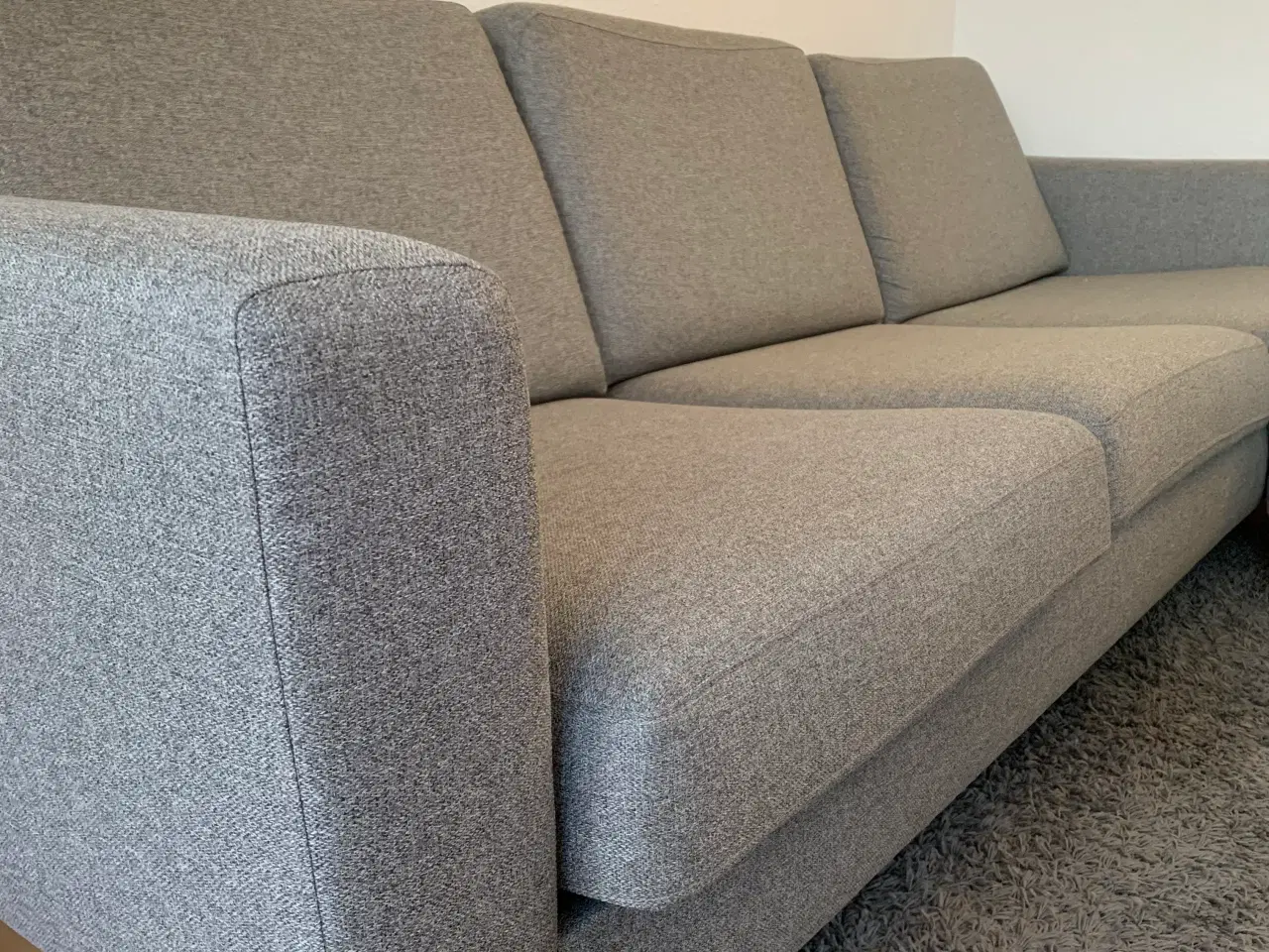 Billede 2 - Sofa med chaiselong 