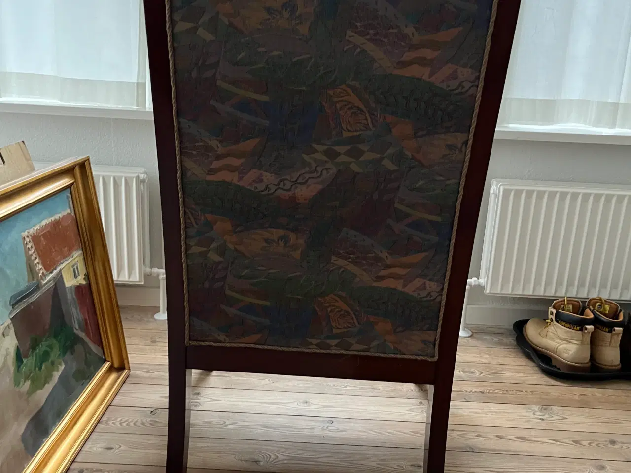 Billede 1 - Antik mahogni stol, sælges