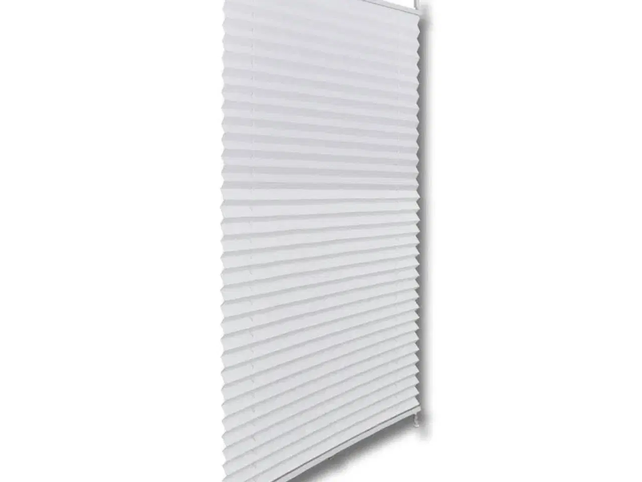 Billede 3 - Plisserede blinde 40x200 cm hvid