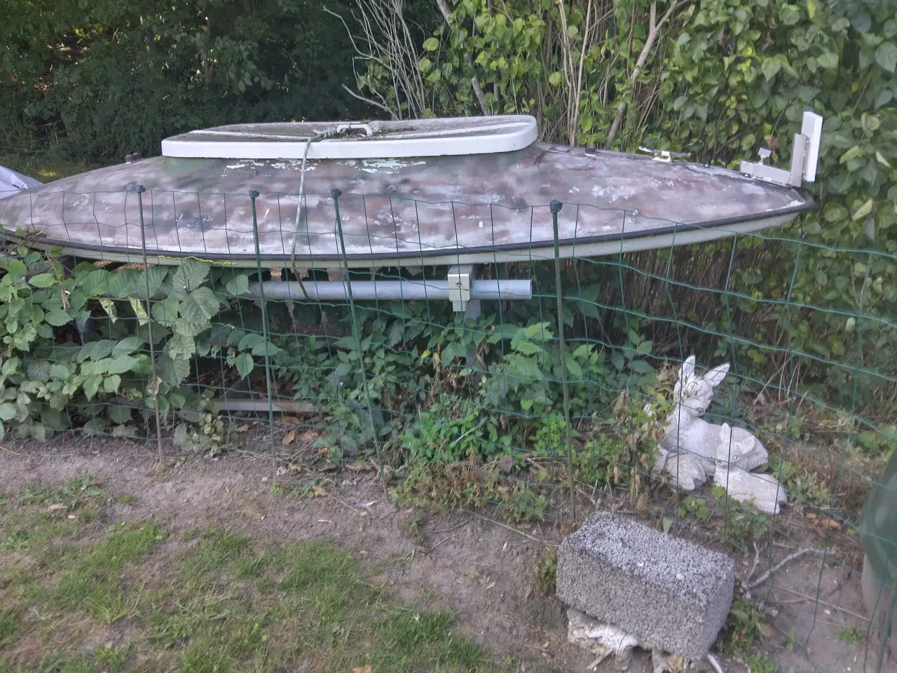 Billede 5 - Randers Jagt Bobbel med låg Motor beslag Camo Net