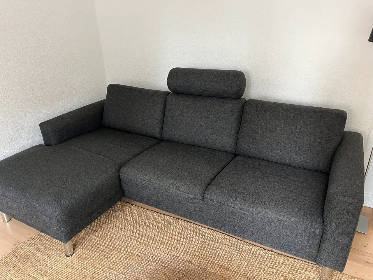 Billede 1 - Venstrevendt chaiselong sofa 