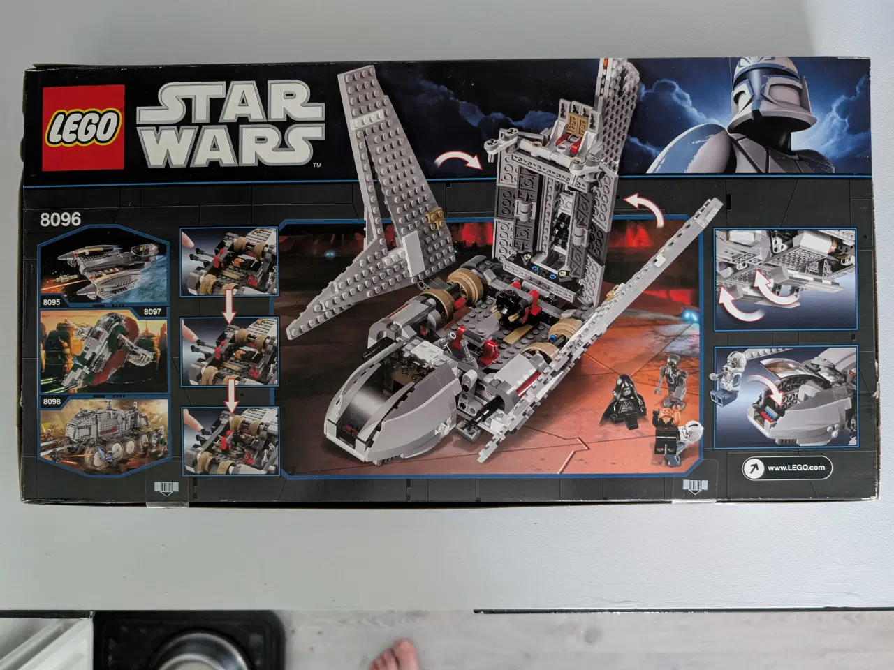 Billede 2 - Lego Star Wars 8096 Emperor Palpatine's Shuttle