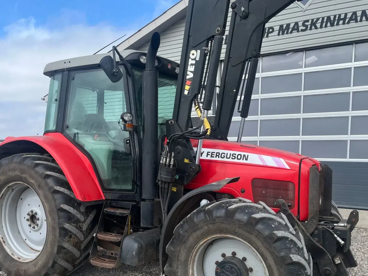 Billede 17 - Massey Ferguson 6480 Dyna 4 Med frontlift og frontlæsser