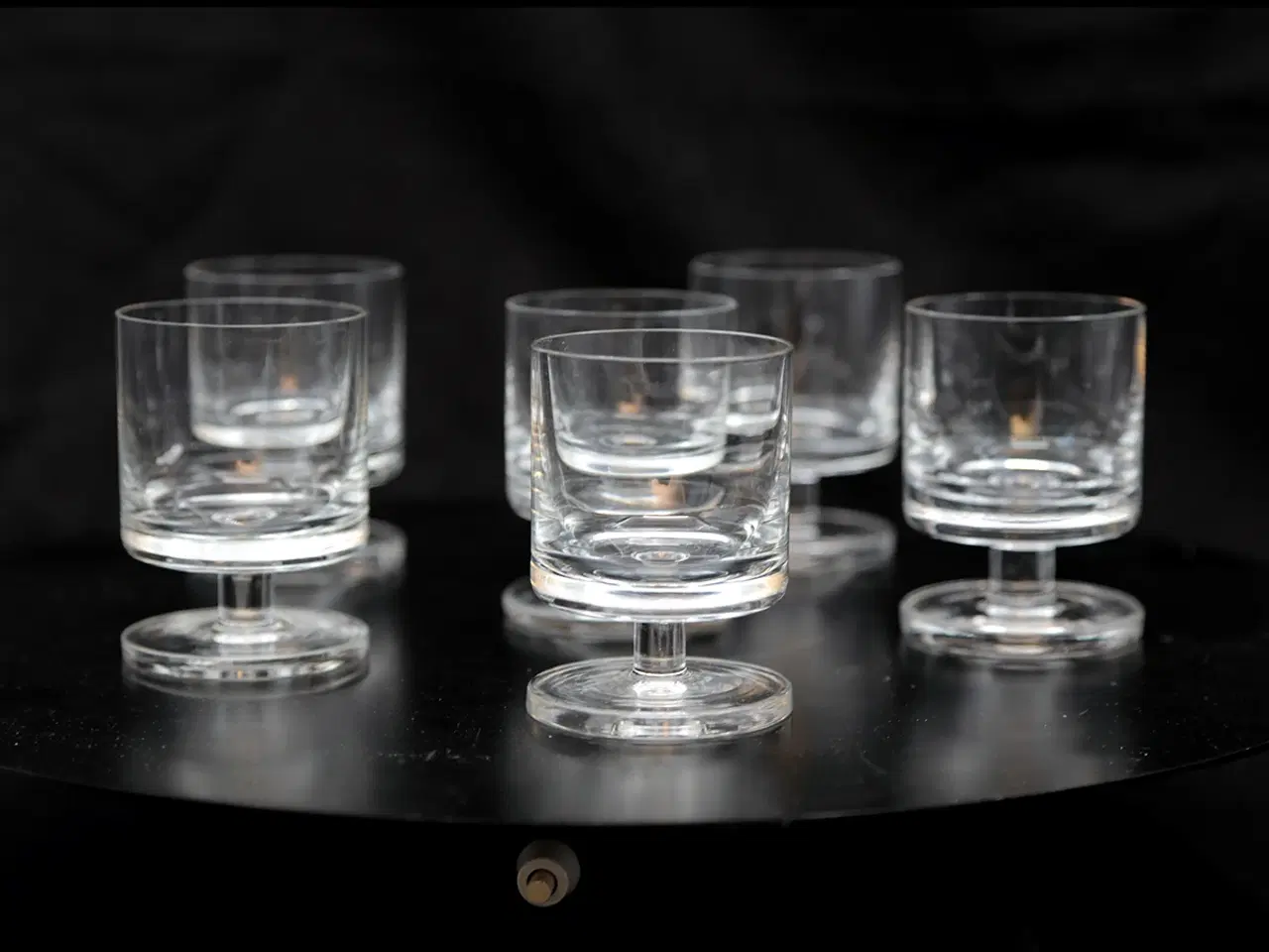 Billede 1 - Sherry- og portvinsglas i klart glas 1970’erne sæt