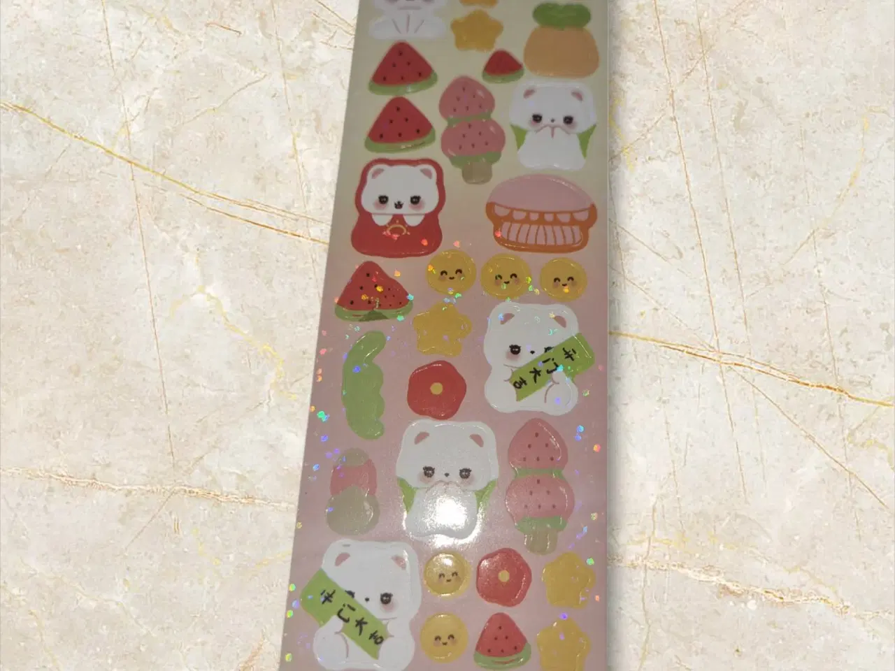 Billede 1 - Glitrende Kawaii Klistermærker – Japansk Sødme i H