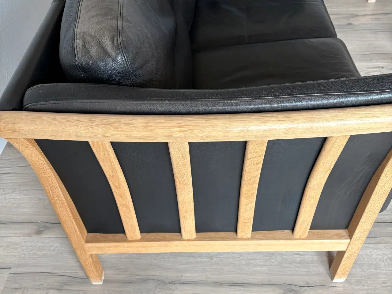 Billede 3 - 2 personers lædersofa