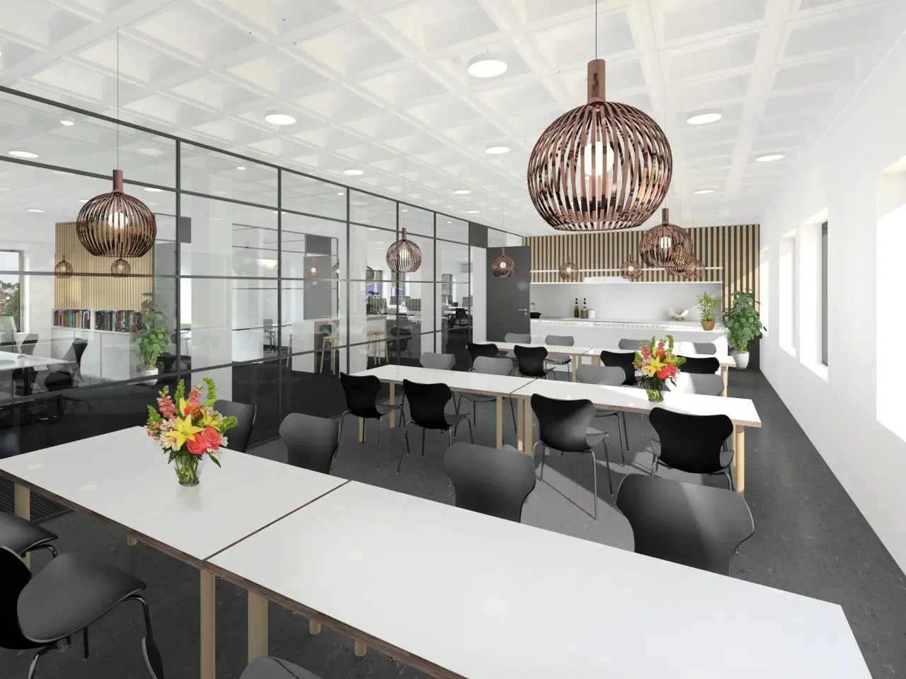 Billede 2 - Veldisponeret kontorlejemål på 674 m2 centralt i Søborg