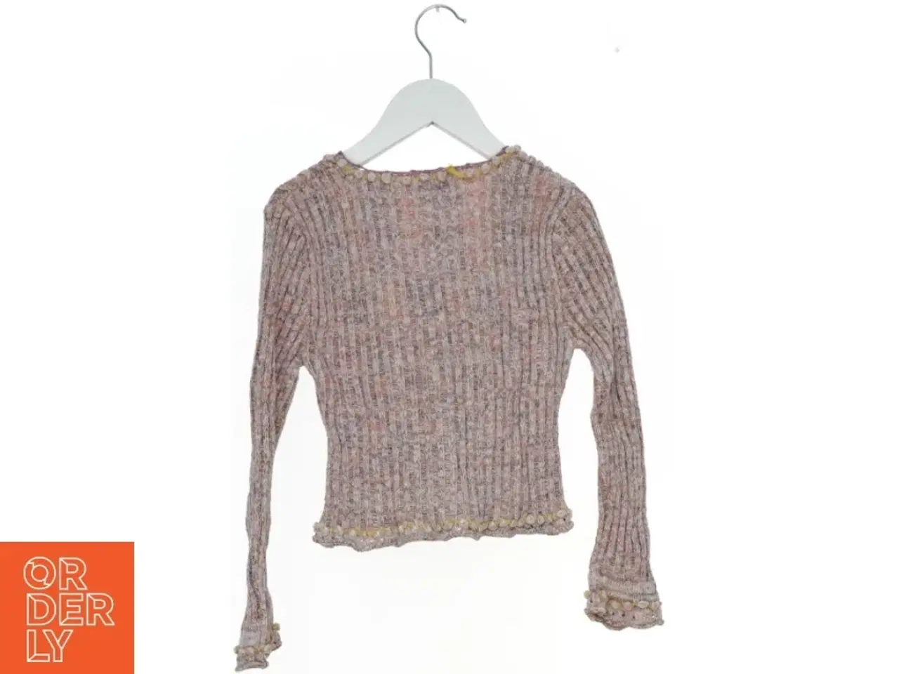 Billede 2 - Strikket cardigan med mønster fra Freoli (str. 128)