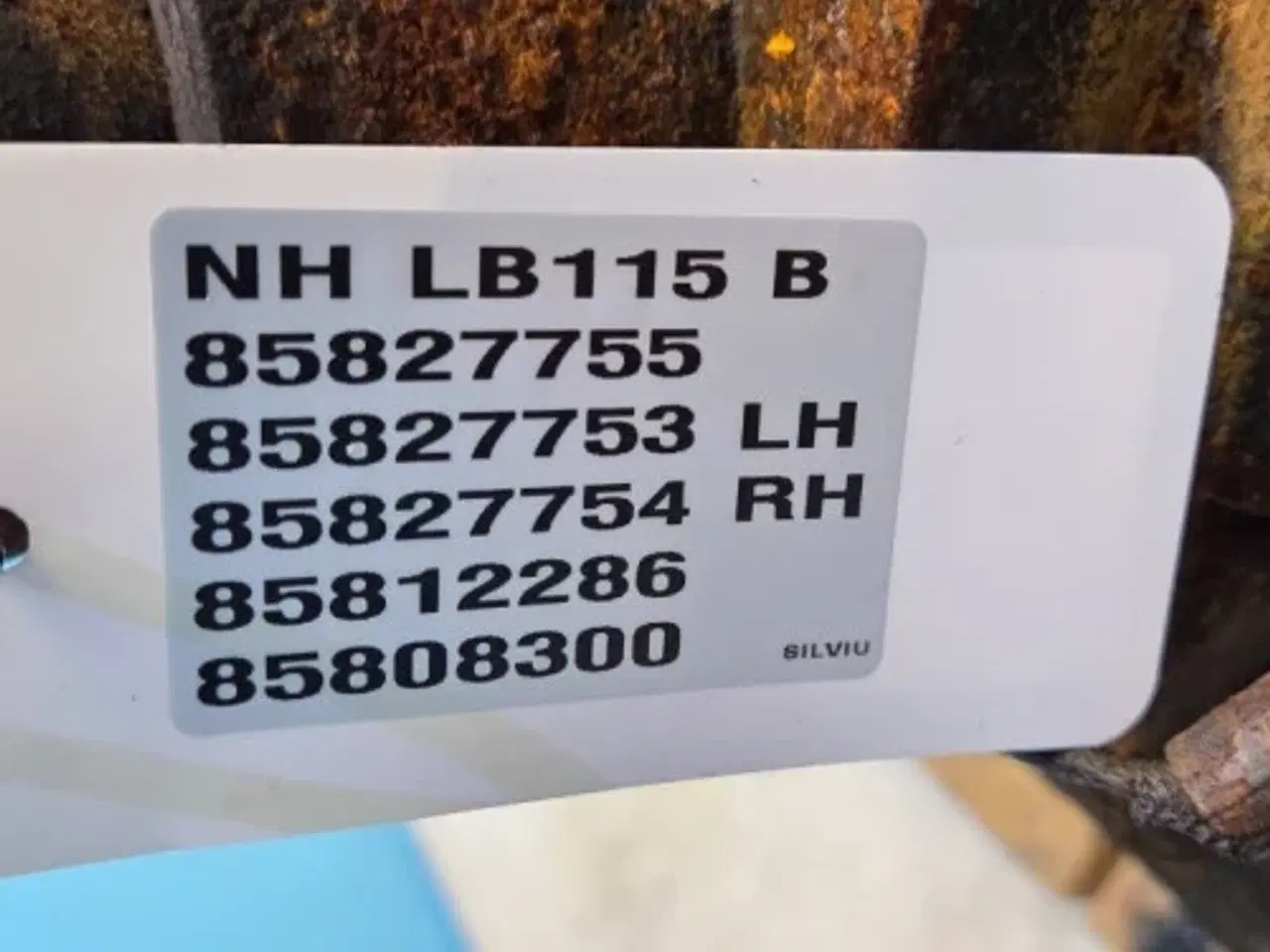 Billede 8 - New Holland LB115B Kronespidshjul 85827755