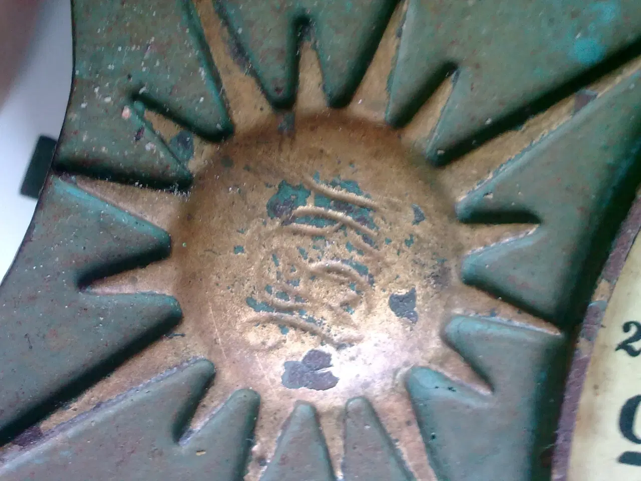 Billede 9 - Støbejern emalje plante piedestal bord drivhus