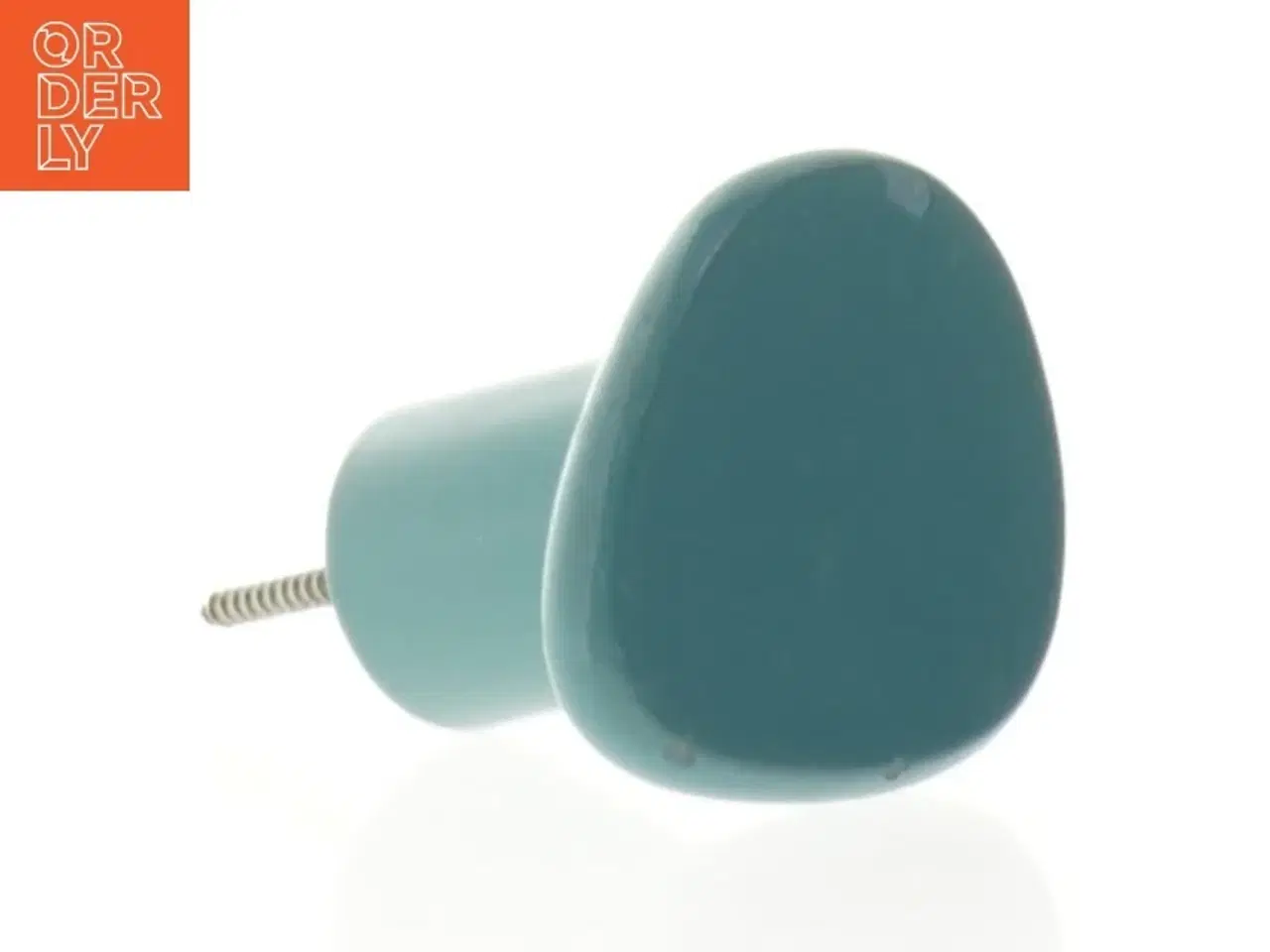 Billede 1 - Turkis knage (str. 7 x 5 x 5 cm)