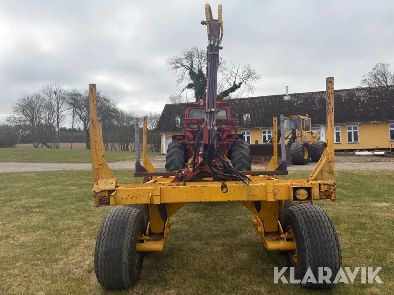 Billede 4 - Skovvogn med kran