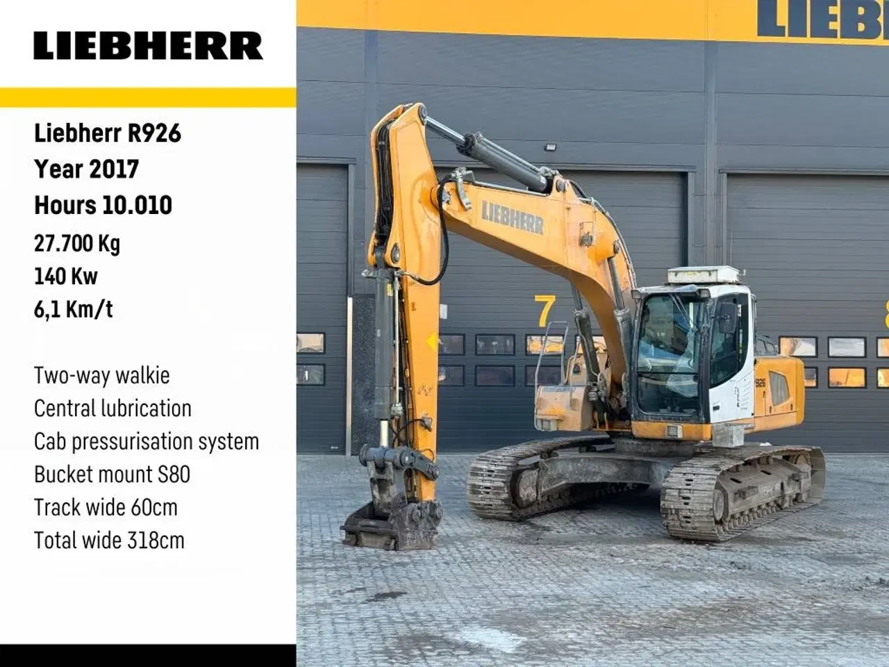 Billede 1 - Liebherr R 926 LC