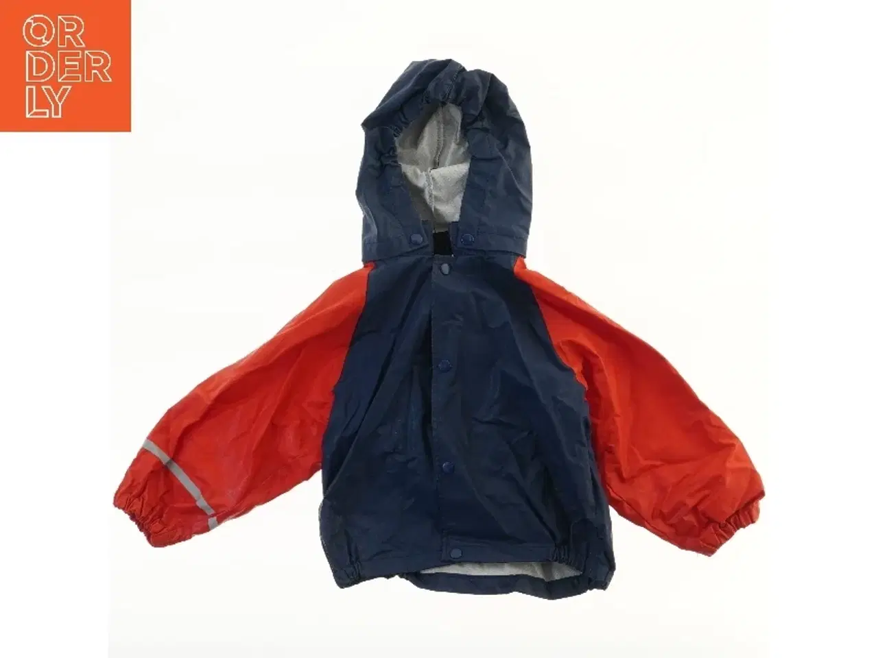 Billede 1 - Regnjakke med hætte (str. 92)