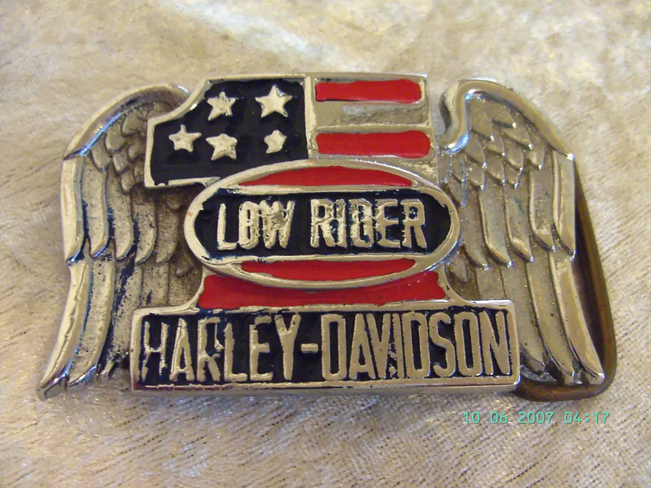 Billede 9 - Original  HARLEY DAVIDSON  bæltespænder - fra USA
