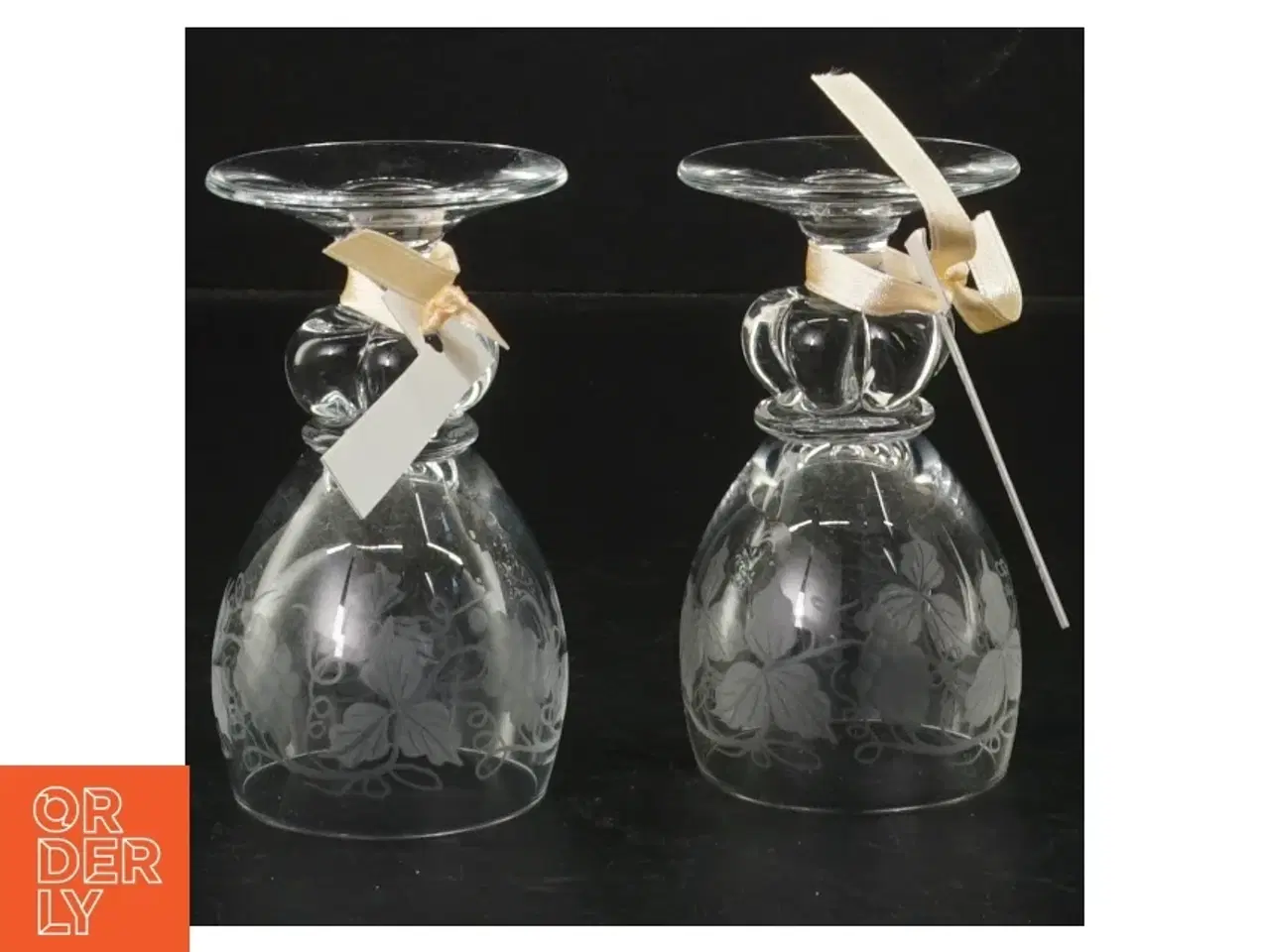 Billede 2 - Gisselfeldt Graverede glas (str. 10 cm)
