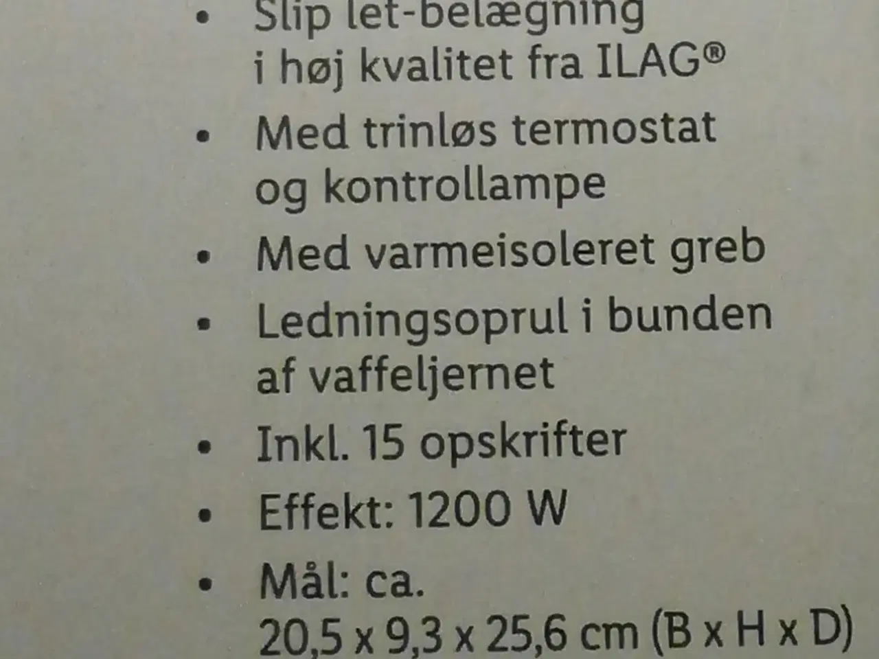 Billede 2 - NY SilverCrest Vaffeljern