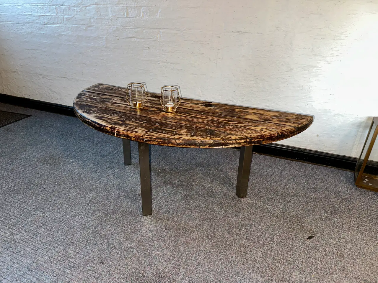 Billede 1 - Unikt sofabord lavet af gammel kabeltromle