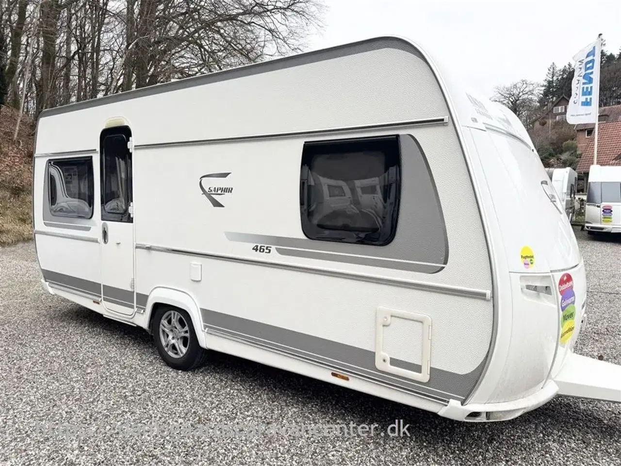 Billede 3 - 2016 - Fendt Saphir 465 SFB Fransk seng-Gulvtemp.-Mover-Aircon-Telt