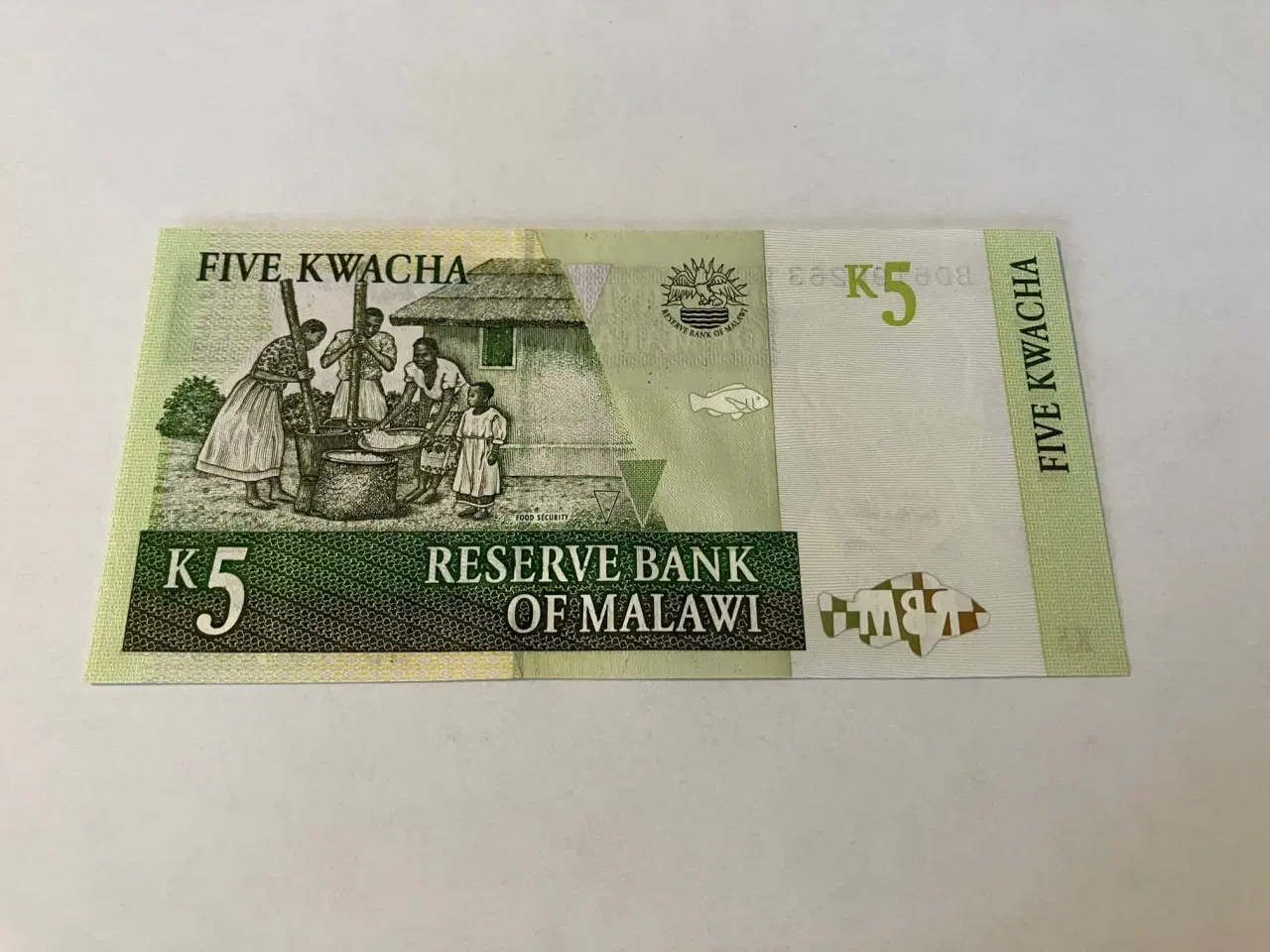Billede 2 - 5 Kwacha Malawi 2005