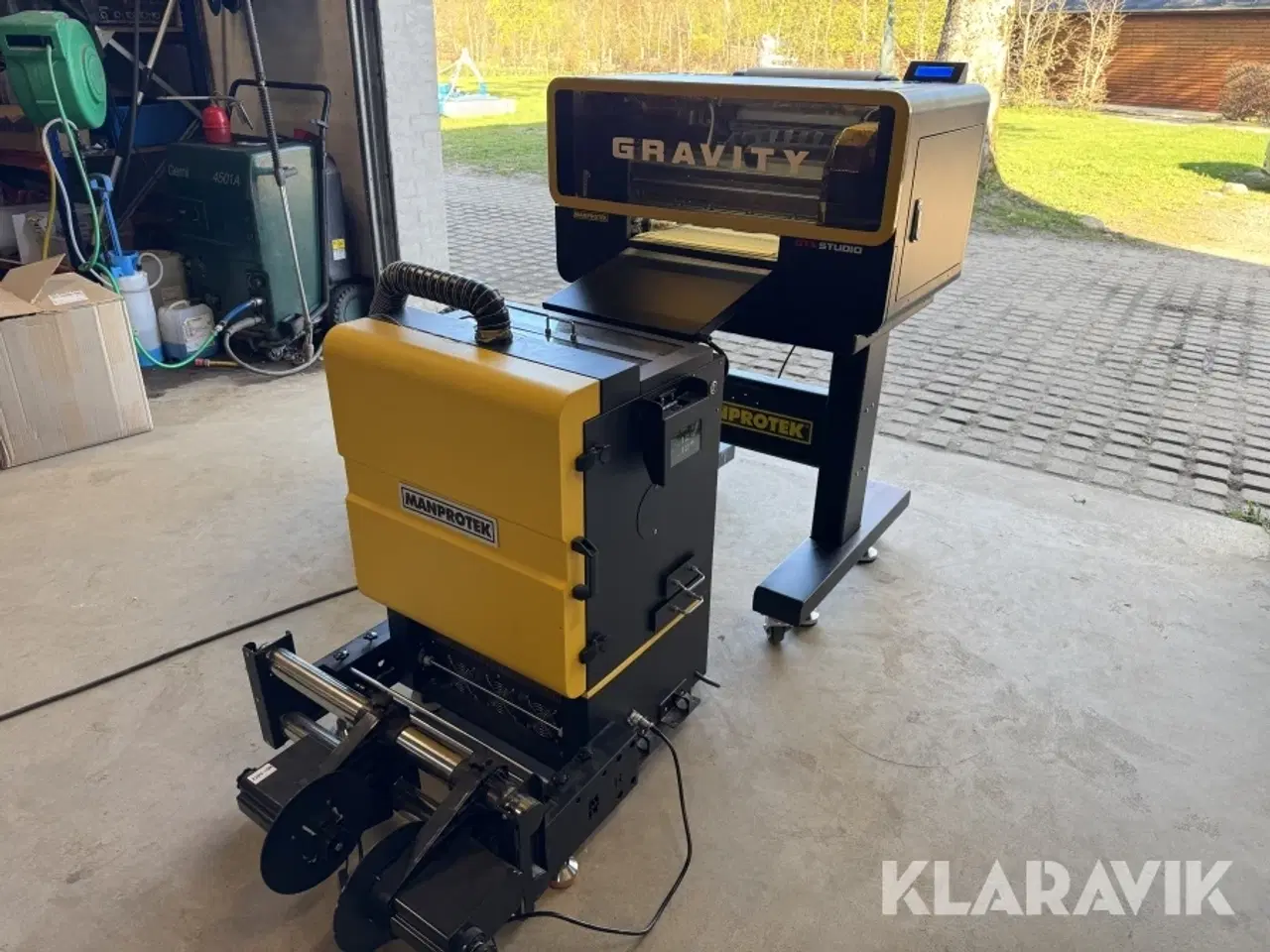 Billede 1 - Tekstilprinter Manoprotek Gravity DTS Studio