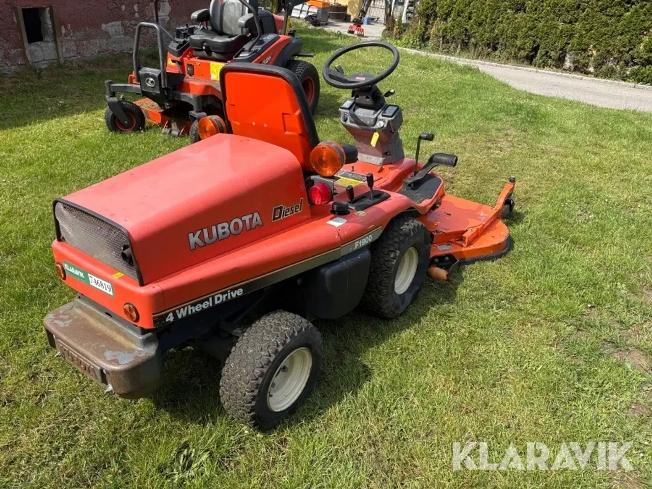 Billede 3 - Græsslåmaskine Kubota F1900D2