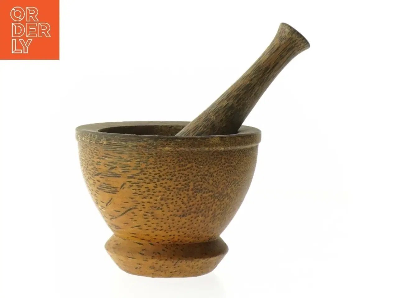 Billede 1 - Morter og støder i træ (str. Ø 12 cm)