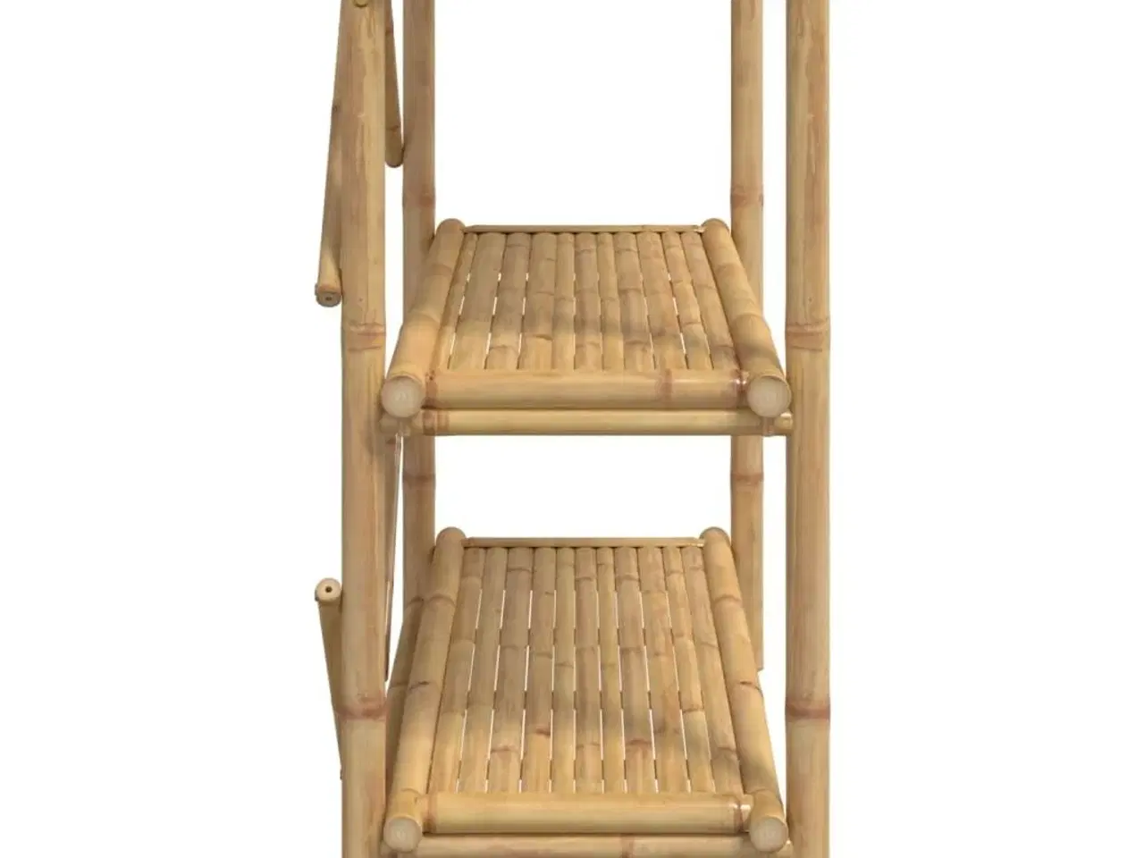 Billede 5 - Reol med 3 hylder 100x40x90 cm bambus