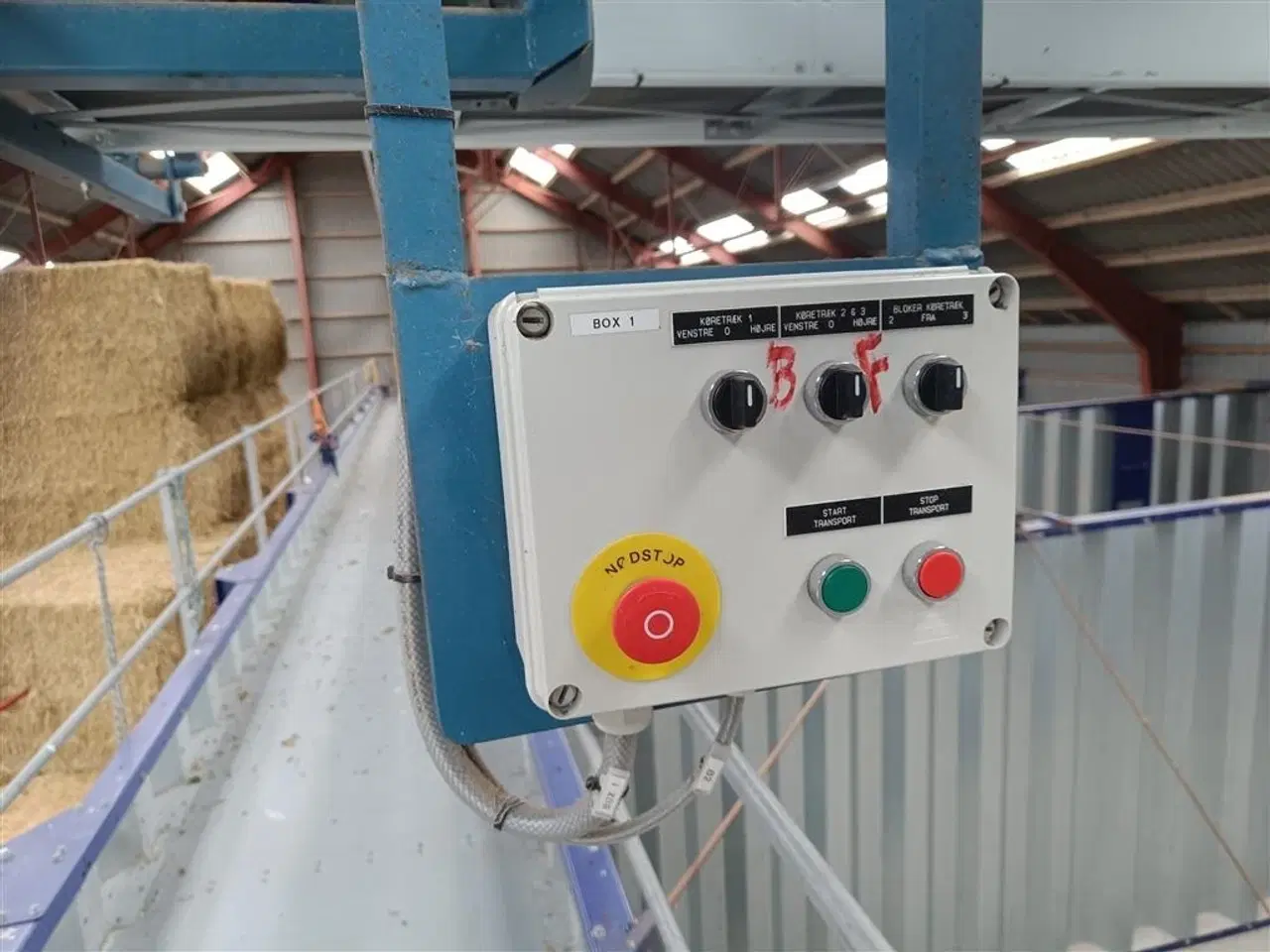 Billede 6 - Kongskilde BCA 45 kornbånd ca 32 meter med afkaster stol