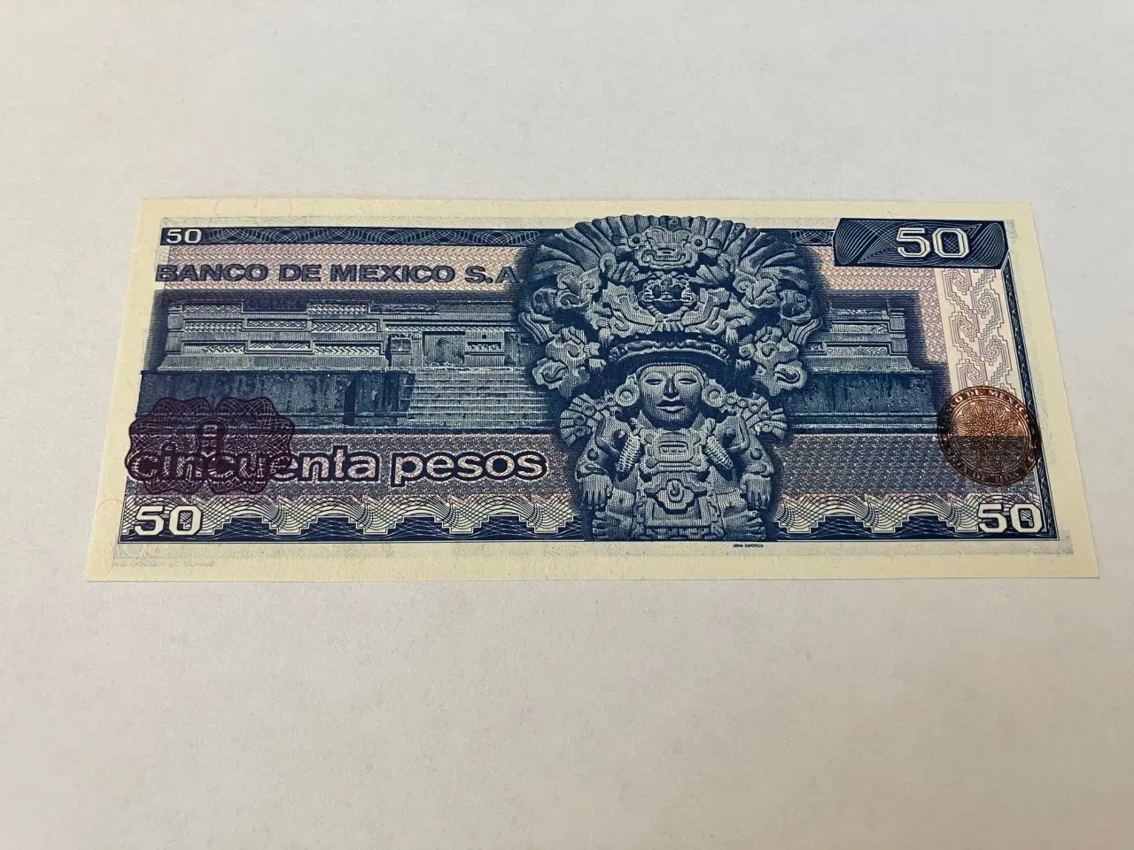 Billede 2 - 50 Pesos Mexico 1981