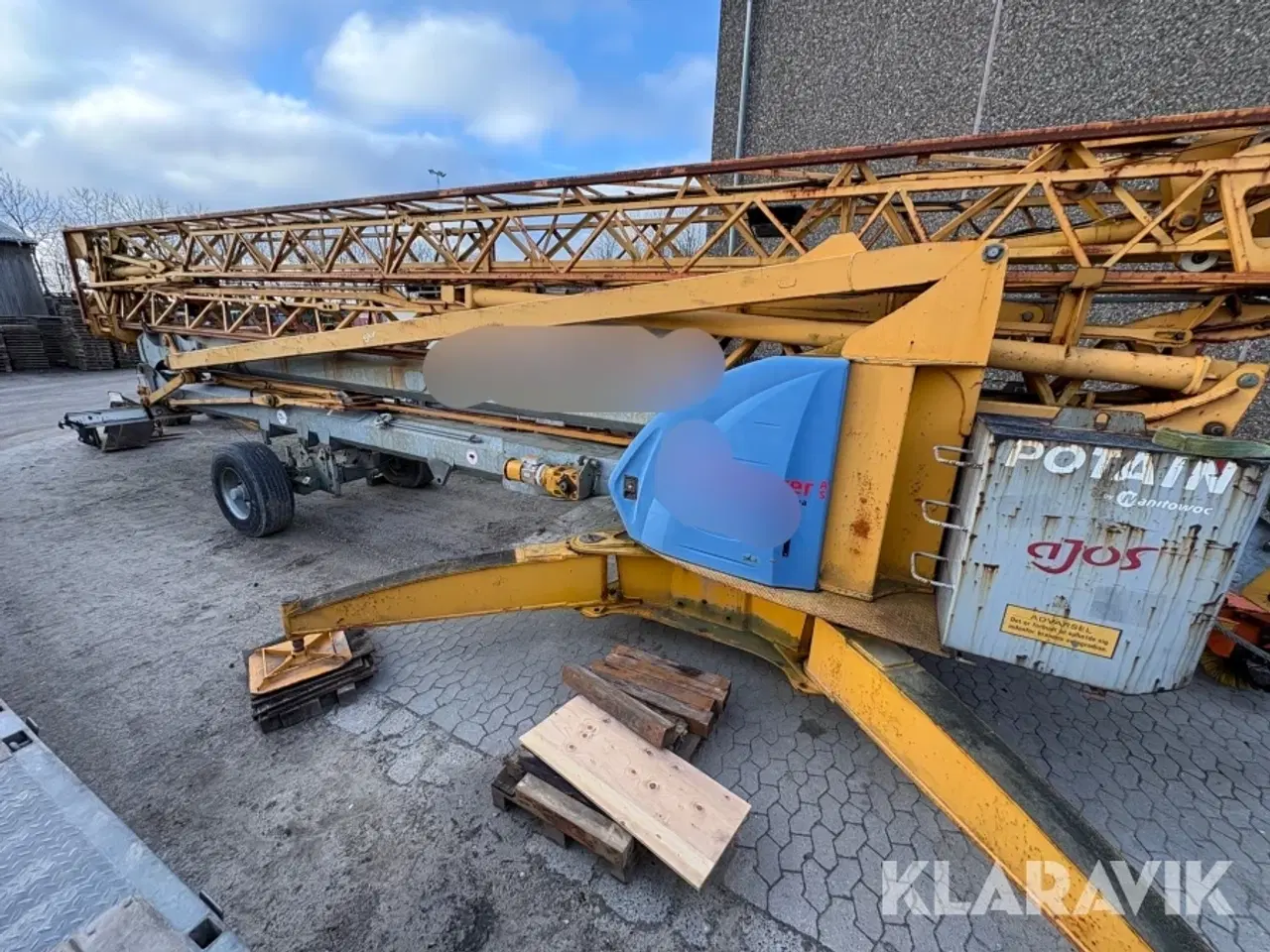 Billede 9 - Semimobilkran Potain Igo 50