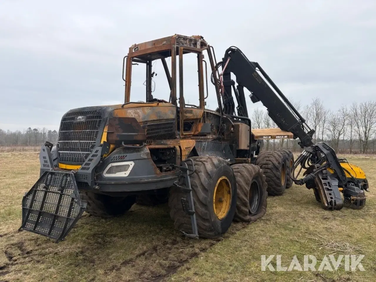 Billede 3 - Skovningsmaskine Ponsse Ergo 8W med h7 processorhoved