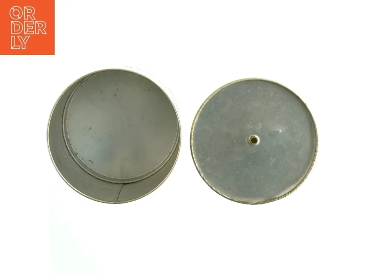 Billede 2 - Vintage opbevaringsdåse med låg (str. 16 cm)