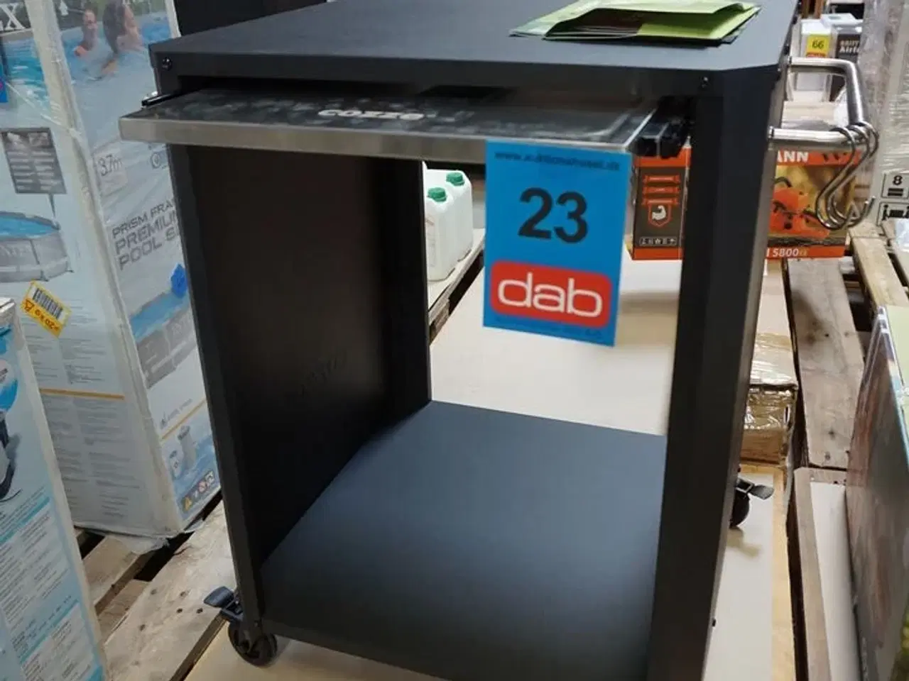 Billede 4 - Cozze bord til pizzaovn 13"/17" med hylde