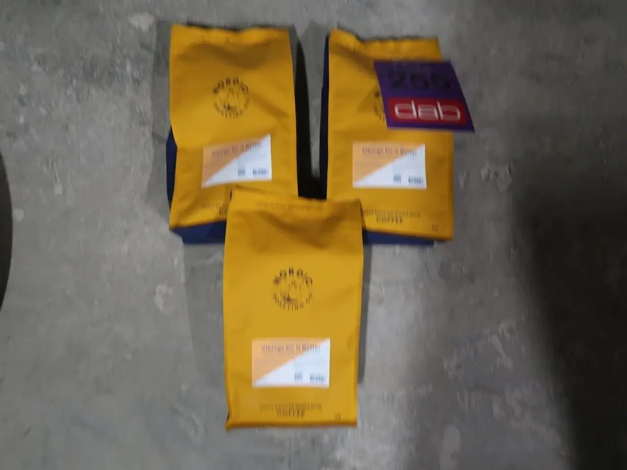 Billede 1 - 3 poser kaffebønner Nordic 1 kg.