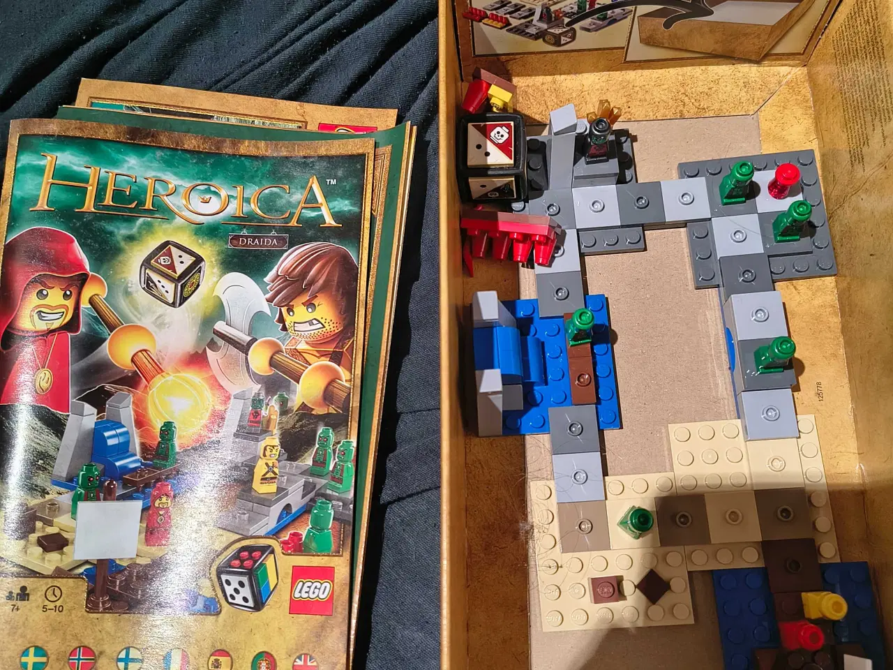 Billede 5 - LEGO Heroica Samling – 4 Klassiske Brætspil