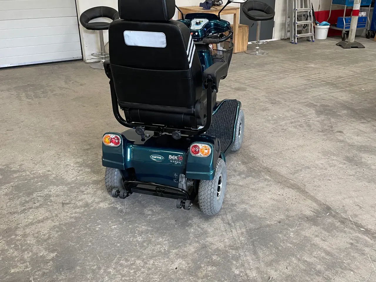 Billede 4 - Karma 747 grøn 4 hjulet