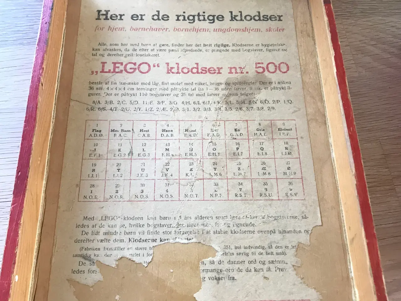 Billede 3 - Legoklodser i træ