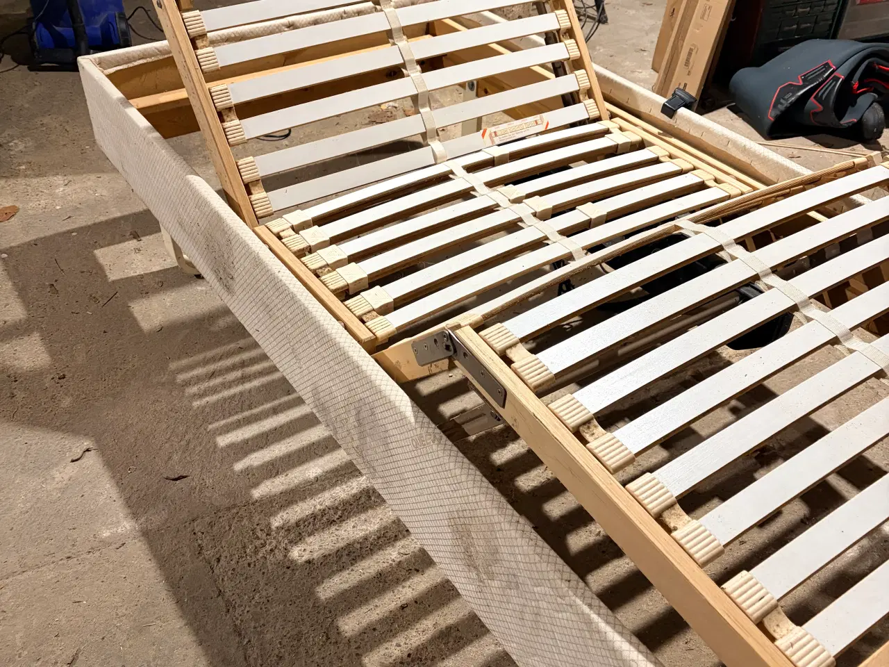 Billede 2 - Elevationssenge elektriske sengebunde i træ