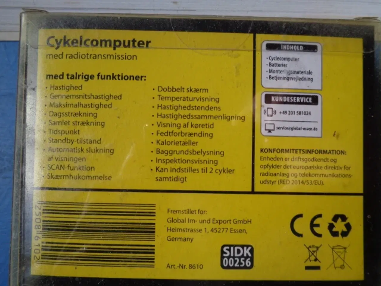 Billede 2 - Cykelcomputer