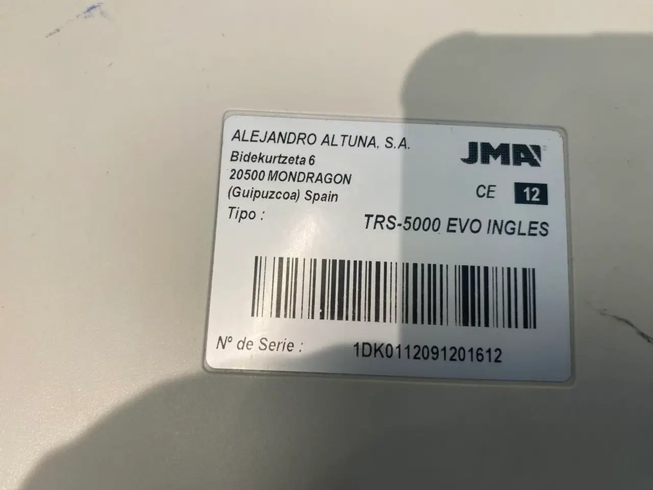 Billede 2 - Nøgle kopieringsmaskine JMA TRS-5000EVO